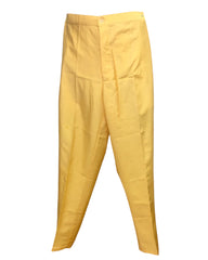 Haldi Yellow - Mens Kurta Set with Rich Brocade Waistcoat  - SHU2507 TY 0325