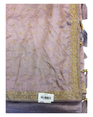 Lilac - Dupion Silk -Fancy Party Saree with Blouse Piece - SP2413 11KH24