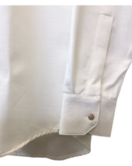 Premium Quality - Off White - Nehru / Grandad / Chinese Collar Mens Shirt - Perfect under Waistcoat / Bandi - VNS2401 KR 0624