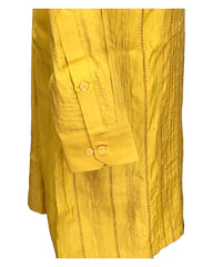 Haldi Yellow - Designer Mens Indian Kurta Set - Weddings / Walimas , Sangeet, Eid, Mehndi / Henna - HHF2414 09KR24