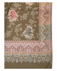 Brown - Soft Art Wool Handloom Woven Shawl - (P350) 11KY24 NTC2414