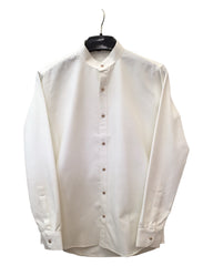 Premium Quality - Off White - Nehru / Grandad / Chinese Collar Mens Shirt - Perfect under Waistcoat / Bandi - VNS2401 KR 0624