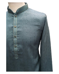 Sea Green - Fantastic Mens Indian Kurta set - Weddings / Walimas , Sangeet, Eid, Mehndi / Henna - NAD2405 08KA24