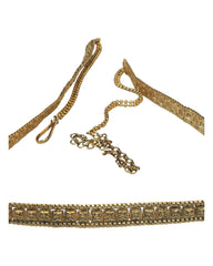 Antique Gold Finish Saree Belt, Waist / Belly Chain - Fancy Dress , Bollywood - SB2388 11R24