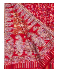 Red - Soft Handloom  Pashmina Stole - UK Stock - NTC2203 KC 1022